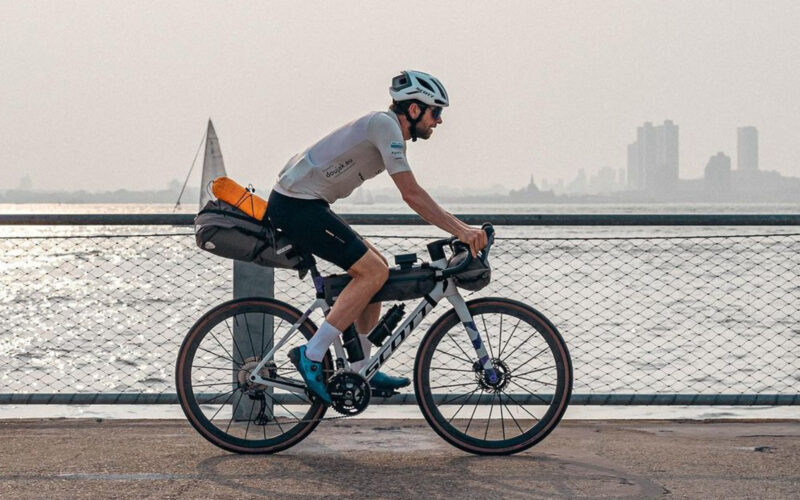 Jonas Deichmann in New York gestartet: Sein Bike und Equipment – was packt man für eine 5500 km-Tour?