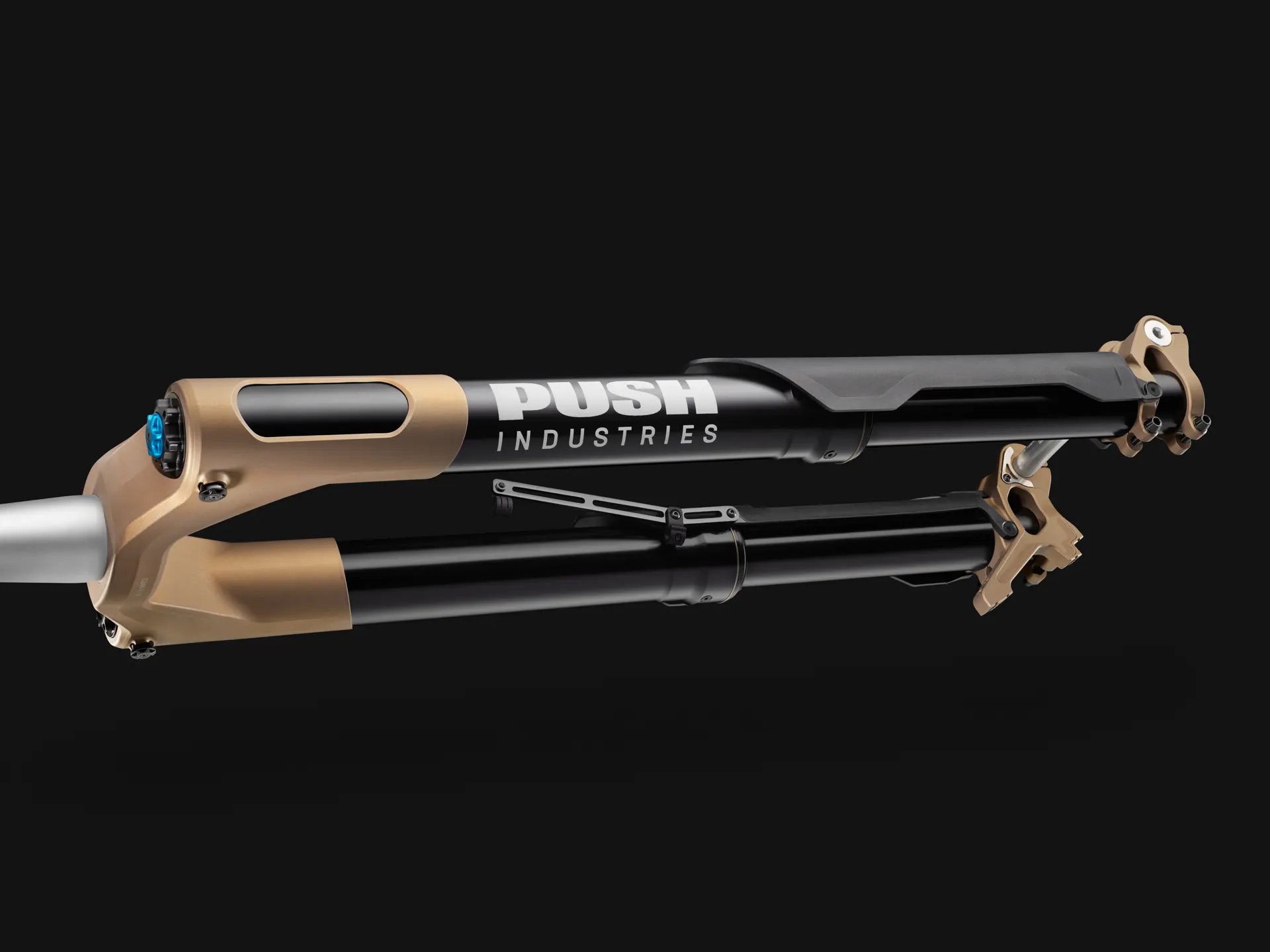 Neue Push Industries Nine.One Coil-Federgabel: Upside Down Gabel mit Garantie-Reset
