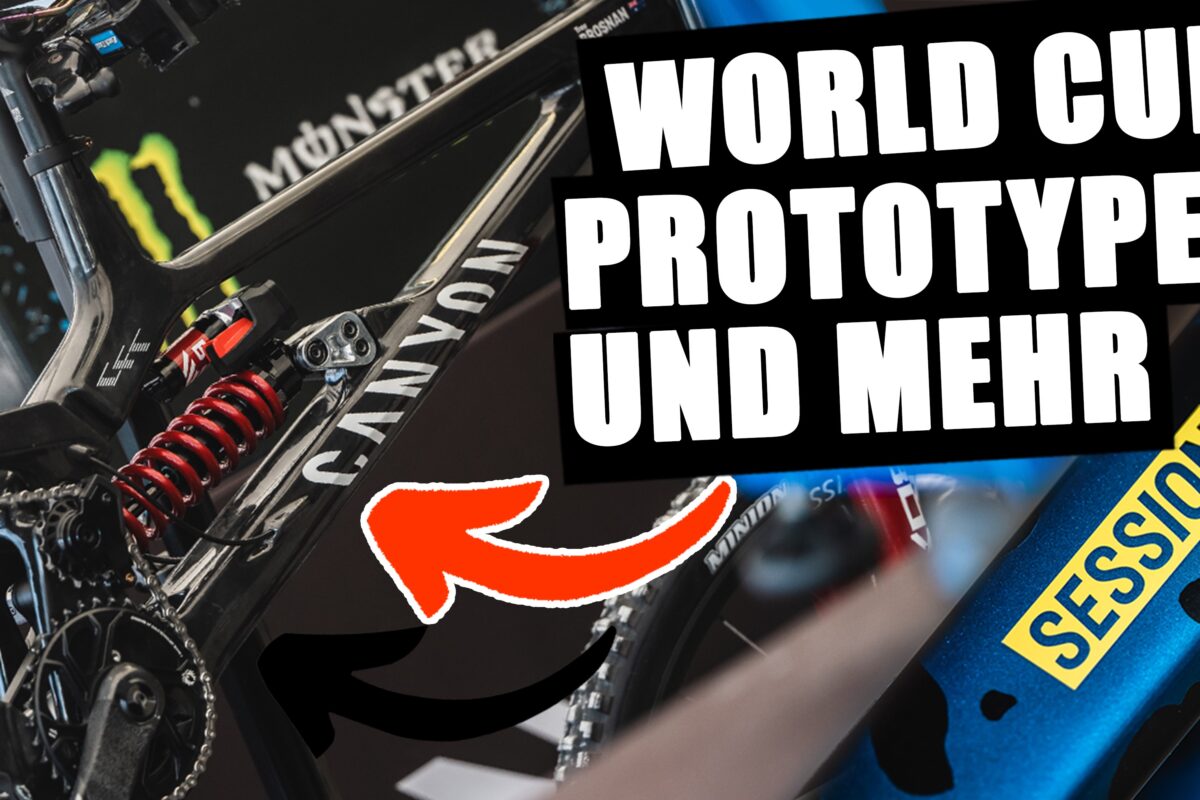Video-Boxengasse Downhill World Cup Fort William: 12 heiße World-Cup Bikes im Detail