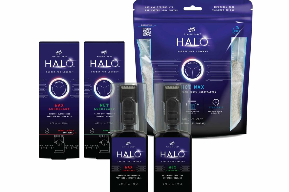 Neue Finish Line HALO Kettenschmierstoffe: FASTER FOR LONGER