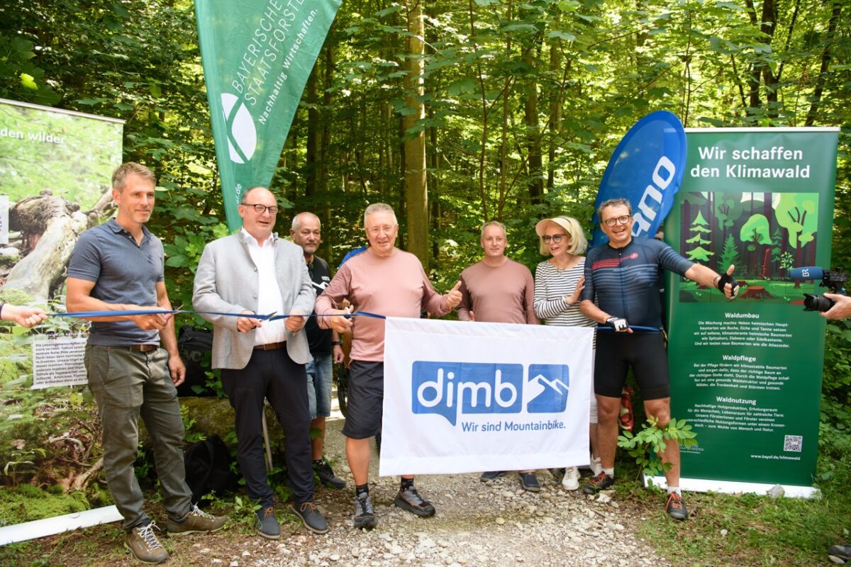 DIMB Projekt Würmtal Trails: SRAM und Shimano bündeln Kräfte für mehr Trails